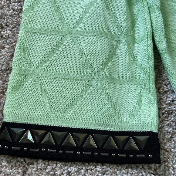 Mint Green Tunic Top SzSmall - Picture 4 of 7